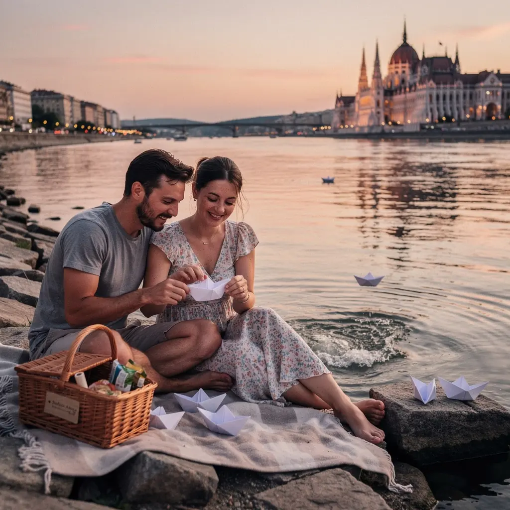 Geometrikus formájú origami szobor, amely tükrözi a japán hagyományokat.